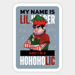 Santa's Little Helper HoHoHolic Sticker